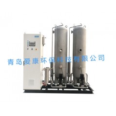 青島愛康大型臭氧發(fā)生器，污水、廢氣、凈水、空間消毒處理用