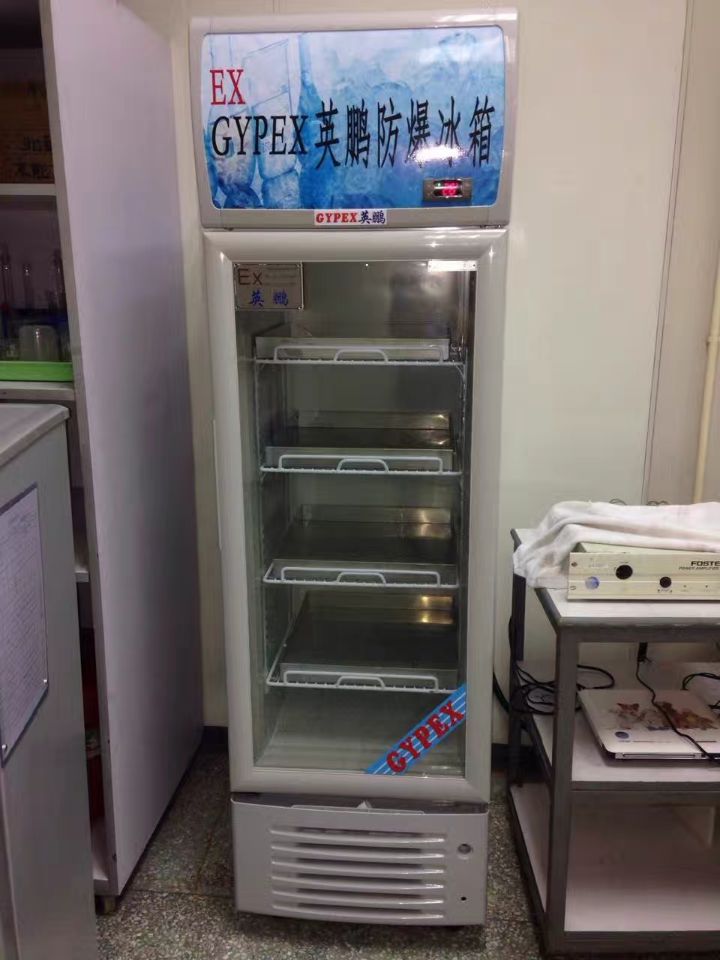 英鵬防爆冷藏冰箱，儲存化學品防爆冰箱BL-300L